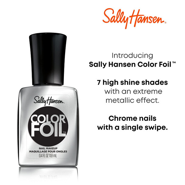 Sally Hansen Color Foil Nail Polish Sky-fi, 0.4 Fl Oz