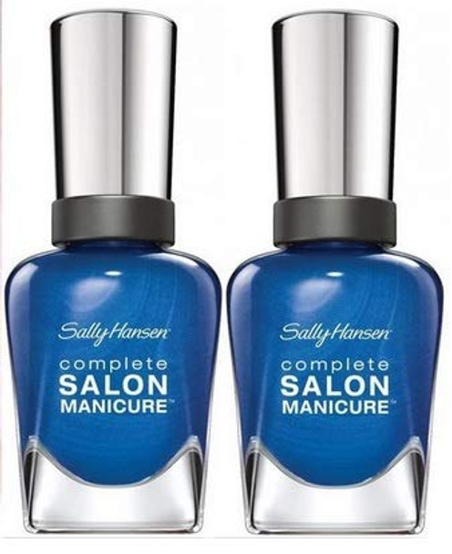 SALLY HANSEN Complete Salon Manicure #828 BATBANO BLUE (PACK OF 2)