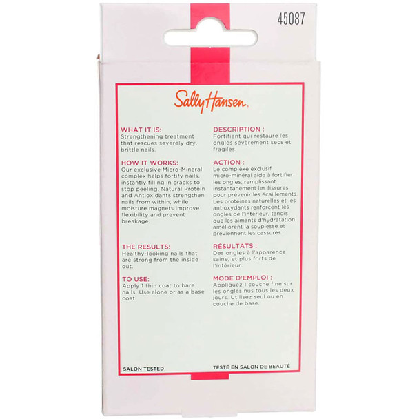Sally Hansen Miracle Cure Strengthener Clear 0.45 Ounce (13.3ml) (3 Pack)