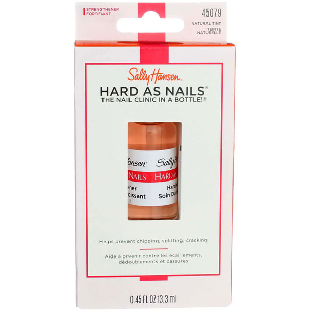 Sally Hansen Hard As Nails Natural Tint 0.45 Ounce (13.3ml) (3 Pack)