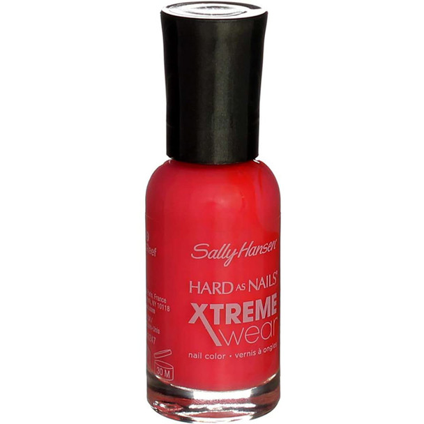 Sally Hansen Hard As Nails Xtreme Wear Nail Color, Coral Reef 0.40 Ounce