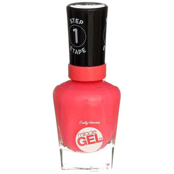 Sally Hansen Miracle Gel Nail Polish, Pretty Piggy, 0.5 Ounce