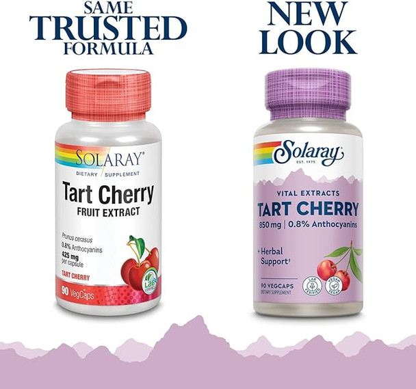 Tart Cherry Solaray 90 VegCaps