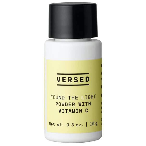 Versed Found The Light Powder with Vitamin C - Anti-Aging Face Serum Powder - Mix with Serum, Gel, or Lotion for a Full Face Glow - Vegan (0.3 oz)