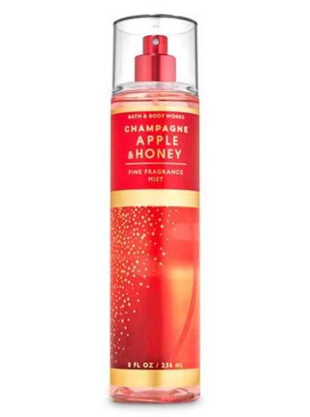 Bath and Body Works Champagne Apple & Honey Fine Fragrance Mist 2020(Champagne Apple & Honey Mist, 8 Ounce)