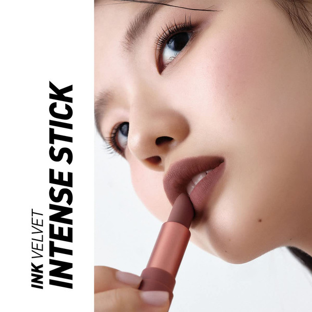 New Peripera Ink Velvet Intense Lipstick | High Pigment Color, Longwear, Weightless, Not Animal Tested, Gluten-Free, Paraben-Free | 0.13 oz (011 DIM BROWN)