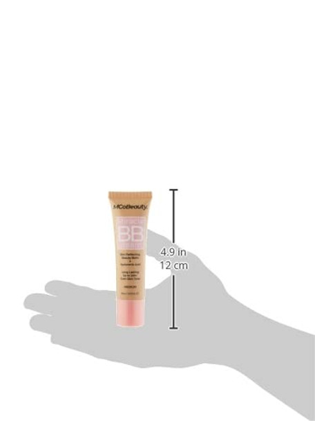 MCoBeauty Miracle BB Cream Foundation - Corrects Skin Tone And Blurs Imperfections - Lightweight And Buildable Coverage - Hydrates And Brightens The Skin - Lasts Up To 24 Hours - Medium - 1 Oz