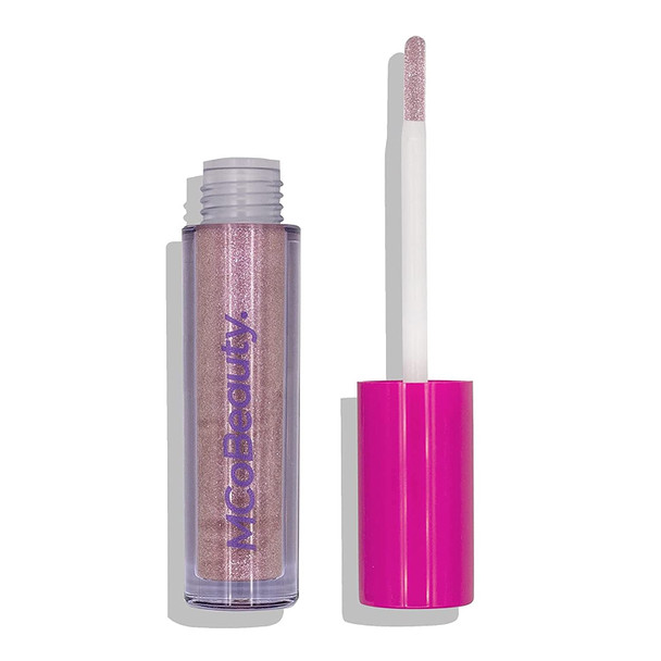 MCoBeauty Festival Ready Lip Gloss - Translucent, Ultra Shiny, Conditioning Gloss - Injected With Iridescent Flecks Of Shimmer - Ideal For Lay-Over Lipstick - Cruelty Free And Vegan - Luna - 0.15 Oz