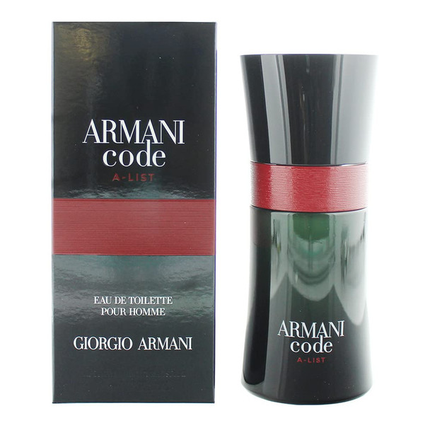 Giorgio Armani Code A-List Eau De Toilette Spray 50ml/1.7oz Parallel Import