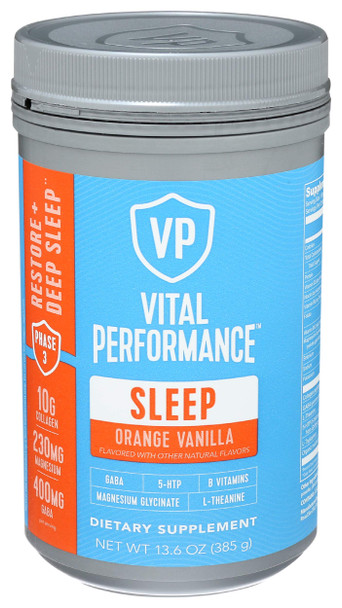 Vital Proteins Vital Performance Sleep Orange Vanilla, 13.6 OZ