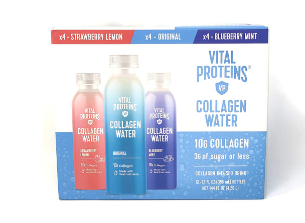 Vital Proteins Vital Proteins Collagen Water Variety Pack 12 Pack /12 FL Ounce Net Wt 144 FL Ounce , 144 Fl Ounce