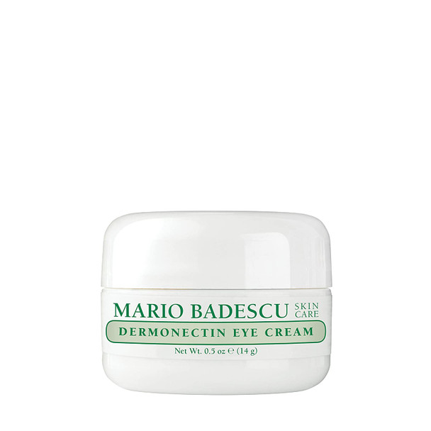 Mario Badescu Dermonectin Eye Cream for All Skin Types |Eye Cream for Brighter Looking Eyes |Formulated with Peptides & Cocoa Butter| 0.5 OZ (Pack of 1)