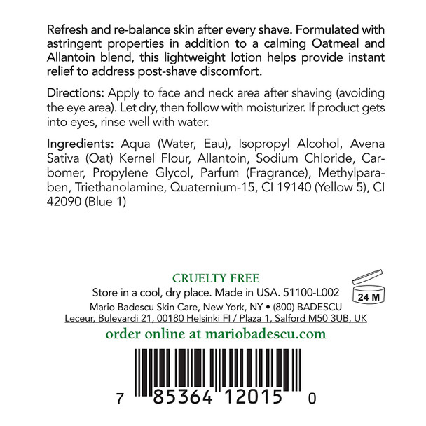 Mario Badescu Protein After Shave Lotion, 4 Fl Oz