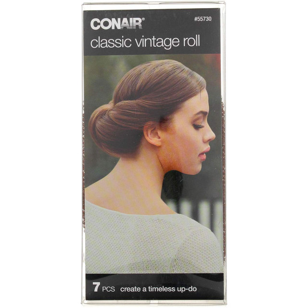 Conair 55730 Classic Vintage Hair Roll 7 Piece Kit