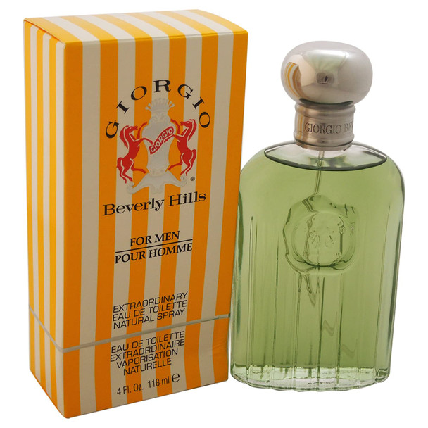 Giorgio Beverly Hills Giorgio Beverly Hills Extraordinary Eau De Toilette Spray for Men, 4 Fluid Ounce