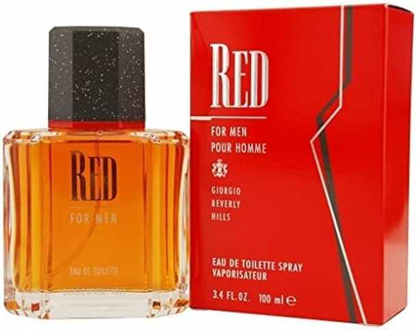 RED by Giorgio Beverly Hills EDT SPRAY 3.4 OZ