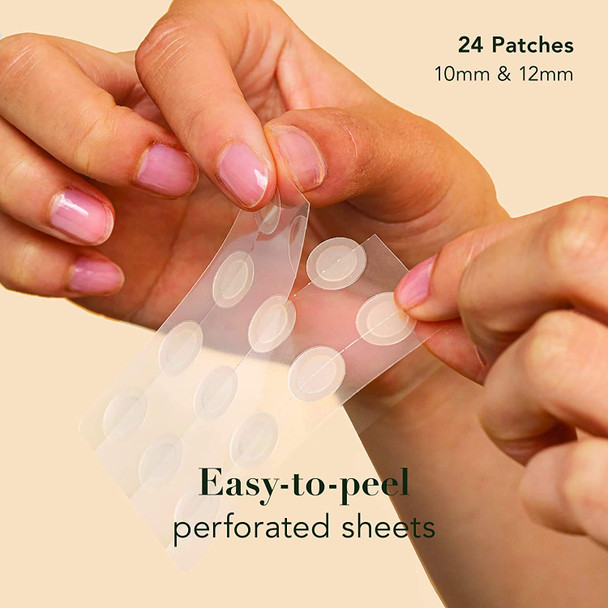 Rael 4 Step Miracle Patch Bundle - Microcrystal Spot Cover (9 Count), Invisible Spot Cover (24 Count), Overnight Spot cover (52 Count), Microcrystal Dark Spot Cover (6 Count)