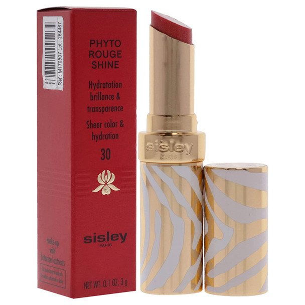 Sisley Phyto-Rouge Shine Lipstick - 30 Sheer Coral Lipstick (Refillable) Women 0.1 oz