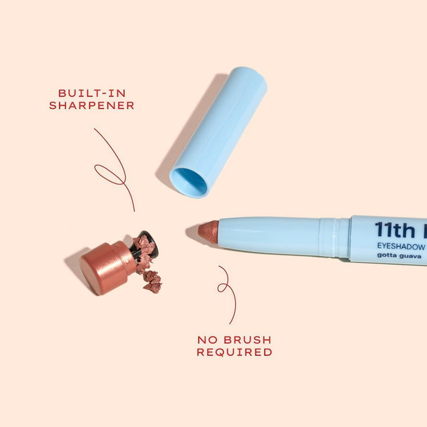 Alleyoop 11th Hour Cream Eyeshadow & Liner Stick Bundle   Bronze Medal (Shimmer) & Charcolit (Shimmer) -Waterproof, Smudge-Proof, Crease-Proof Eyeshadow for Over 11 Hours