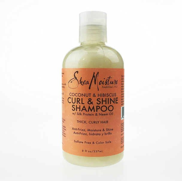 SHEA MOISTURE Coconut Hibiscus Curling Shampoo 8oz