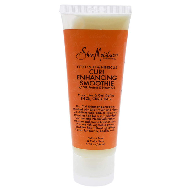 SHEA MOISTURE Coconut and Hibiscus Curl Enhancing Smoothie, 3.2 Ounce