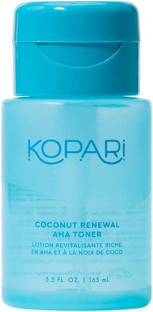 Kopari Coconut Renewal AHA Toner with 8.6% Triple-Powered AHAs
