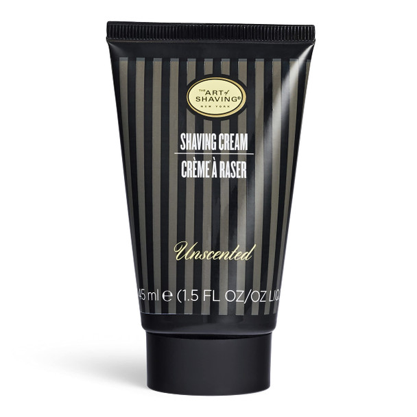 The Art of Shaving Shaving Cream for Men - Shaving Cream Mens Beard Care, Protects Against Irritation and Razor Burn, Clinically Tested for Sensitive Skin, Unscented, 1.5 Ounce