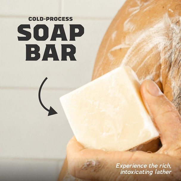 Dr. Squatch All Natural Bar Soap for Men, 3 Bar Variety Pack, Pine Tar, Cedar Citrus and Spearmint Basil
