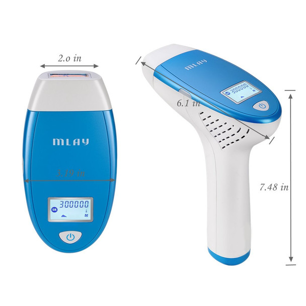 IPL Hair Removal System, Painless Permanent IPL Hair Removal Device for Women & Man, 300000 Flashes Professional Light Epilator With MLAY T1 (Hair Removal Device)