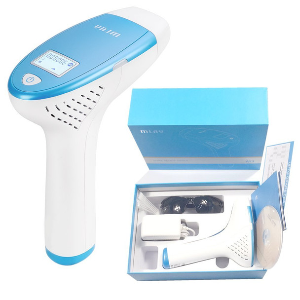 IPL Hair Removal System, Painless Permanent IPL Hair Removal Device for Women & Man, 300000 Flashes Professional Light Epilator With MLAY T1 (Hair Removal Device)