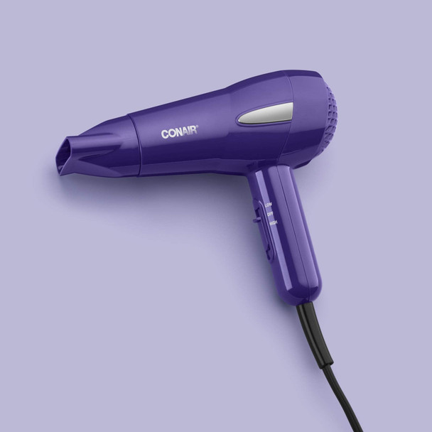 Conair Mini Travel Hair Dryer for On-The-Go Styling