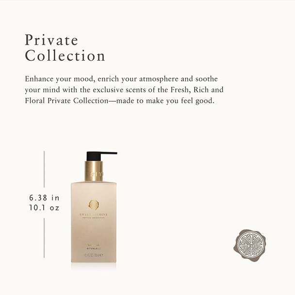 RITUALS Sweet Jasmine Luxury Hand Wash - Nourishing Liquid Hand Soap - 10.1 Fl Oz RITUALS Sweet Jasmine Luxury Hand Wash - Nourishing Liquid Hand Soap - 10.1 Fl Oz