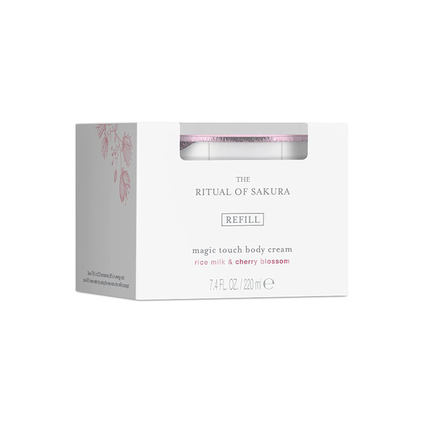 RITUALS Sakura Body Cream Refill - Moisturizing Cream with Rice Milk & Cherry Blossom - 7.4 Fl Oz