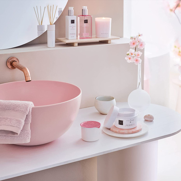 RITUALS Sakura Body Cream Refill - Moisturizing Cream with Rice Milk & Cherry Blossom - 7.4 Fl Oz