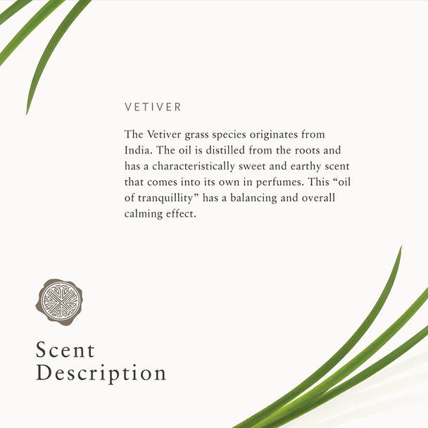 RITUALS Oriental Vetiver Luxury Home Decor Scented Candle with Cedarwood & Vetiver - 12.6 Oz