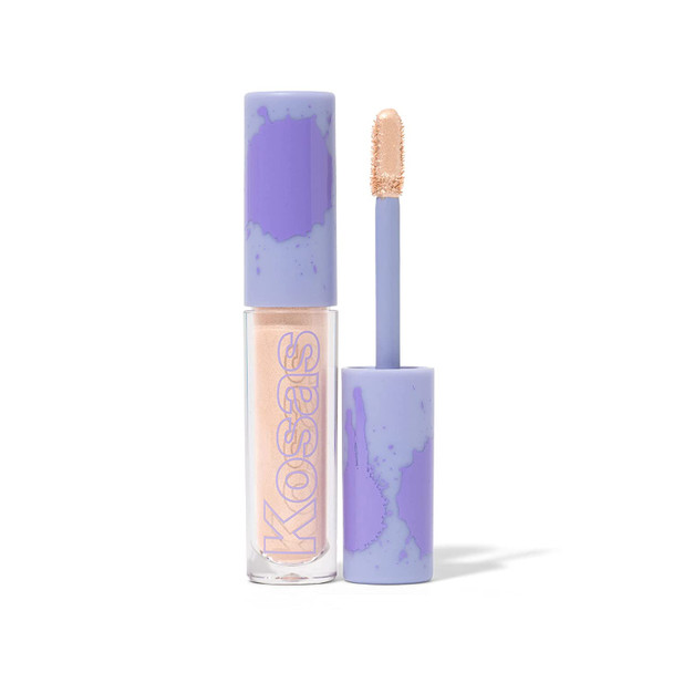 Kosas 10-Second Eye Liquid Eyeshadow: Moisturizing and Brightening Shimmer Eyeshadow - Electric