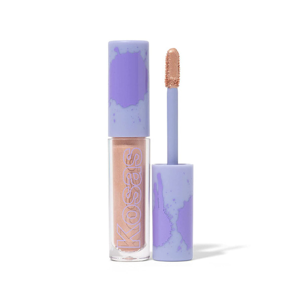 Kosas 10-Second Eye Gel Watercolor Eyeshadow: Moisturizing and Brightening Shimmer Eyeshadow - Simmer