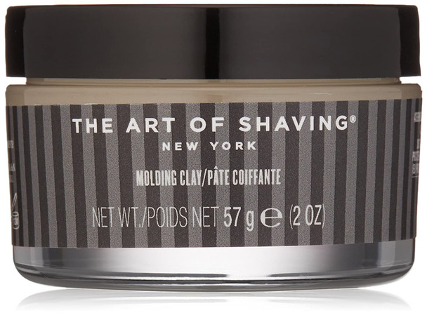 The Art of Shaving Hair Clay - Molding Clay for Hair Styling, Sculpts Hair with High Hold, Matte Finish, 2 Ounce