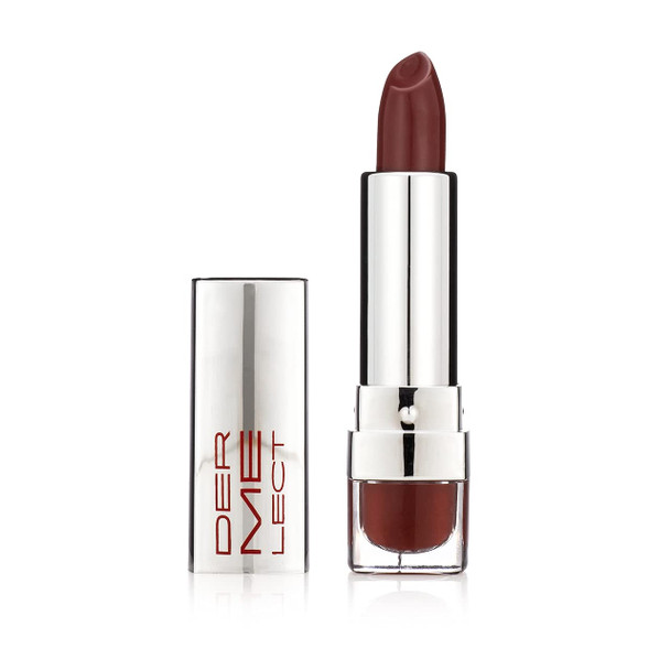 Dermelect 4-in-1 Smooth Lip Solution- Obsessive full power red: lipstick + stain + balm + gloss all in one, Vitamins A, C, E, Hydrates & Conditions, Long-Wear, Richly Pigmented, Full Coverage .13 oz