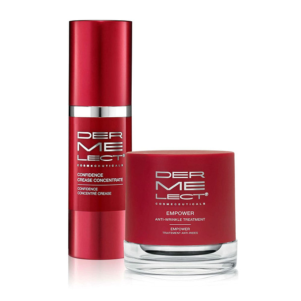 Dermelect Must-Have Anti-Aging Duo resilient wrinkle fighting set