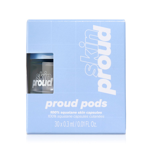 Skin Proud, Proud Pods, Moisturizing 100% Squalane, Biodegradable Facial Capsules, 30 Pk Skin Proud, Proud Pods, Moisturizing 100% Squalane, Biodegradable Facial Capsules, 30 Pk