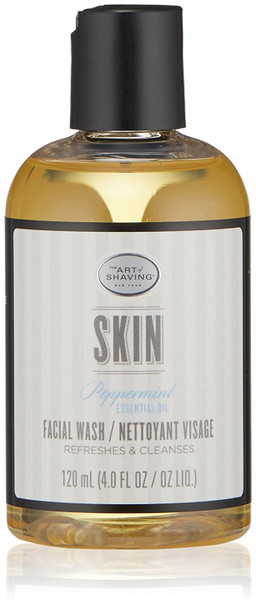 The Art of Shaving Facial Wash, Peppermint, 4 Fl Oz