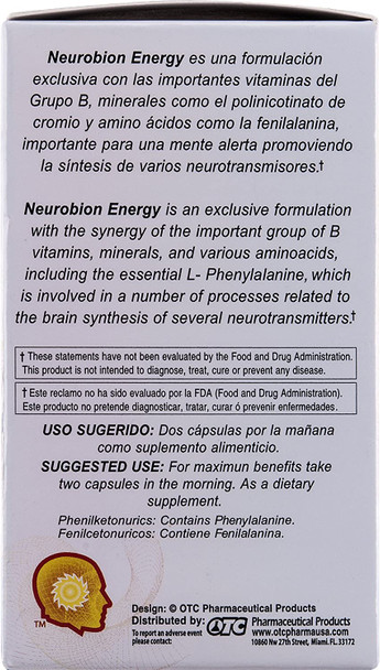 Neurobion Energy 60 Caps. May Help to Increase Energy and Reduce Stress