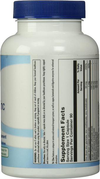 BioGenesis - Tri Zinc - 90 vcaps