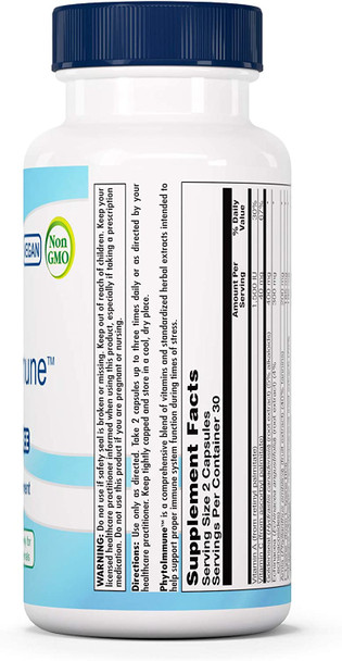 Nutra BioGenesis - PhytoImmune - Echinacea, Amla, L-Lysine, Goldenseal & Astragalus for Immune Support - Gluten Free, Vegan, Non-GMO - 60 Capsules Nutra BioGenesis - PhytoImmune - Echinacea, Amla, L-Lysine, Goldenseal & Astragalus for Immune Support - Gluten Free, Vegan, Non-GMO - 60 Capsules