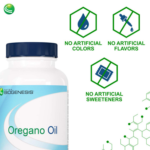 Oregano Oil 120 VegiCaps by BioGenesis Nutraceuticals