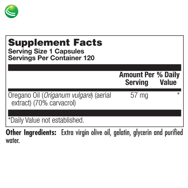 Oregano Oil 120 VegiCaps by BioGenesis Nutraceuticals