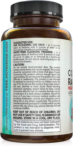 15-Day-Quick Premium Colon Cleanse for Regularity and Healthy Digestion Support with Probiotics for Gut Health - for Constipation & Bloating, Energy Support, Vegan-Friendly, Gluten & Sugar-Free