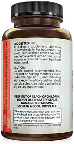 Apple Cider Vinegar Capsules - 3X Potency 1950mg - Weight Management Support for Women & Men, Keto, Digestive Support & Wellness Formula, Gluten-Free & Vegan Pills, 120 Count