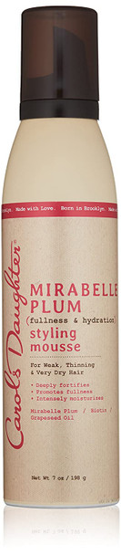 Carol's Daughter Mirabelle Plum Styling Mousse, 7 oz (Packaging May Vary)